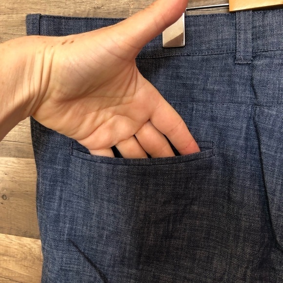 Perry Ellis Lightweight Denim Trousers Pants Size 38 - Picture 6 of 12